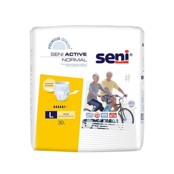 Изображение товара Трусики Сени Сан Active Large Normal впитывающие №30 Трусики Сени Сан Active Large Normal впитывающие №30 фотография